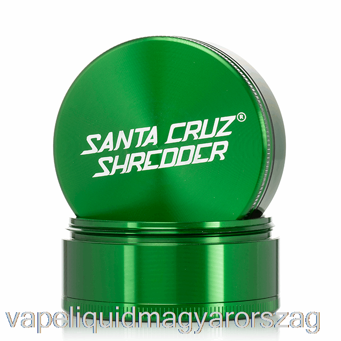 Santa Cruz Iratmegsemmisítő 2,75 Hüvelykes Nagy, 4 Darabos Daráló Zöld (70 Mm) Vape Toll